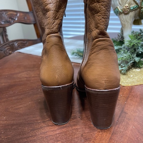 Topshop magnificent sock Leather Ankle Boots - Picture 5 of 11